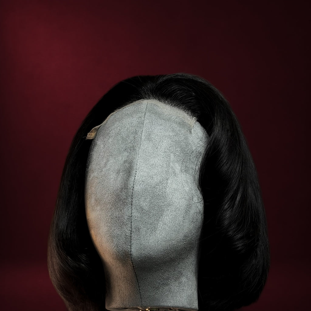 The Versatile Bob - 10" Raw Natural Straight